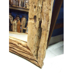 Lustro z drewna tekowego  140x80cm